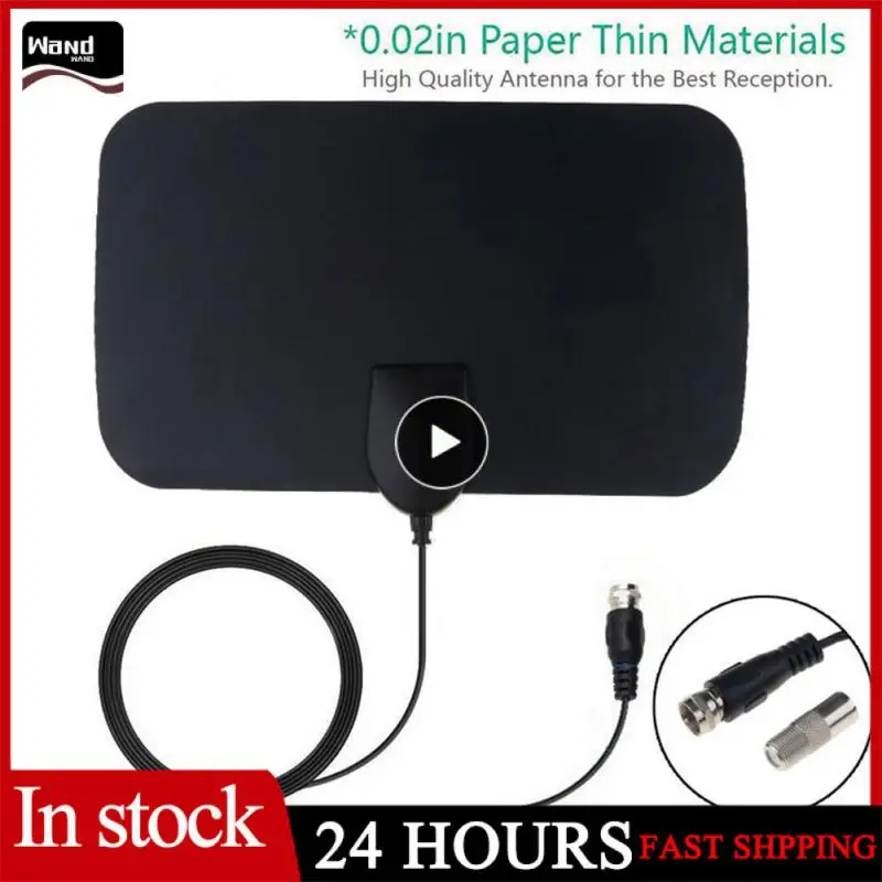 

Радиус действия миль ТВ антенна цифровая антенна внутренняя 4K полноканальная 1080P 4K 13ft кабель фотокрышка телевизионная антенна Высокая