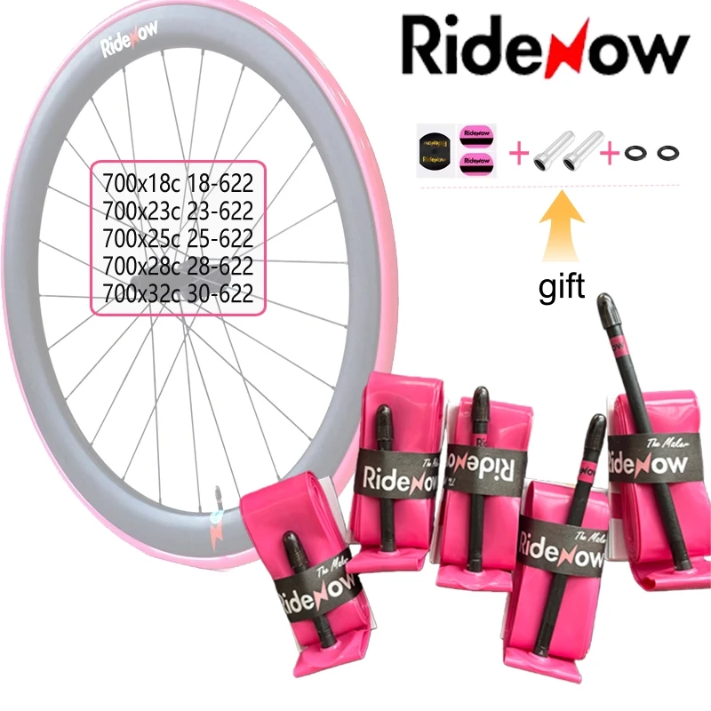 Ultra-Lightweight TPU Bicycle Inner Tube with Presta Valve - Black