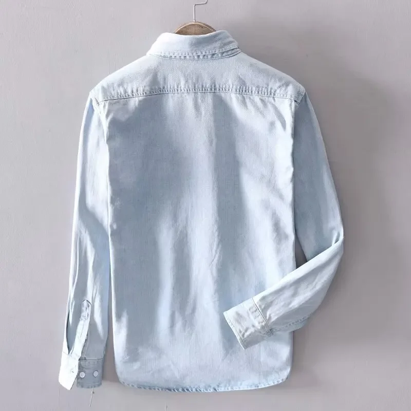 Denim Shirt Long Sleeve For Men