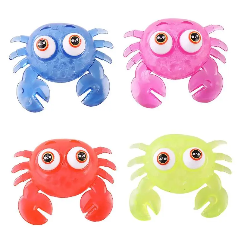 

Soft Squish Crab Pinch Ball Elastic Stress Balls Funny Gadget Antistress Decompression Vent Squeeze Stress Relief Toy For Kids