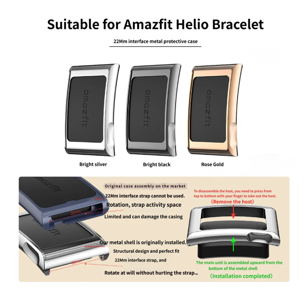 Premium 2PC Milanese Strap with Metal Hollow Protective Frame - Stylish Watch Accessories