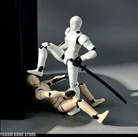 13 Joints Male Human Model, Posable Mannequin, Sketching Action Figure, Flexible Body Doll for Artist Drawing, Painting & Design 5