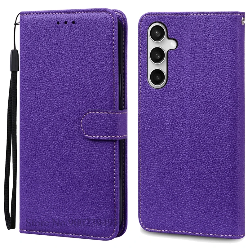 Leather Wallet Flip Case for Samsung Galaxy A17 - Luxury Phone Cover