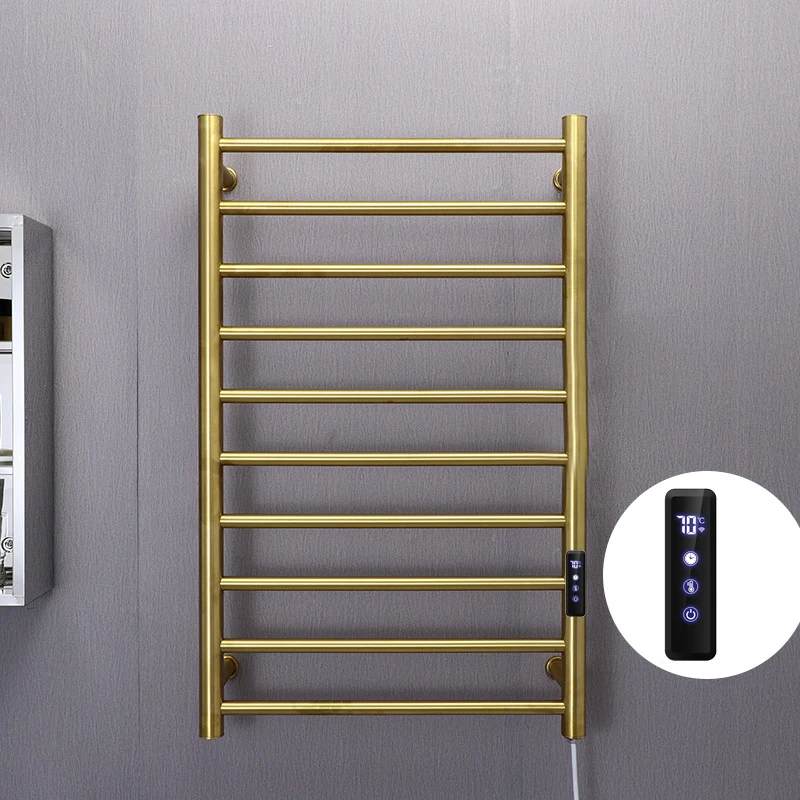 500*800*120(mm) Electric Towel Rack 304 Stainless Steel 50&deg;C+5 Constant Temperature Fast Heat Drying Bath Towel Bar 110V/220V