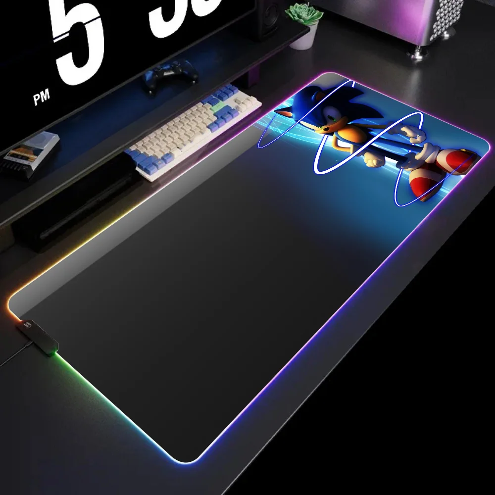 RGB-sonic Anime Mouse Mats Xxl Gaming Mouse Pad 900x400 Pc Accessories Mause Pad Gamer Deskmat Mousepad Pads Carpet Mat Large 3