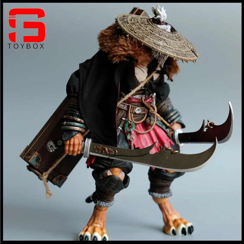 

1/12 Scale Coat Cloak Clothes Set Model Fit MU-FP003 Furay Planet 6 Inch Anime Series Tiger WENG Action Figure Doll