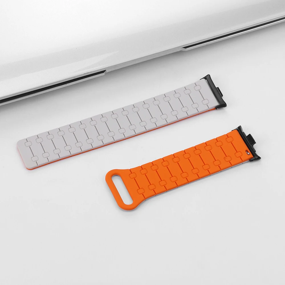 Sport Magnetic Silicone Strap - Soft Wristband Bracelet Accessory