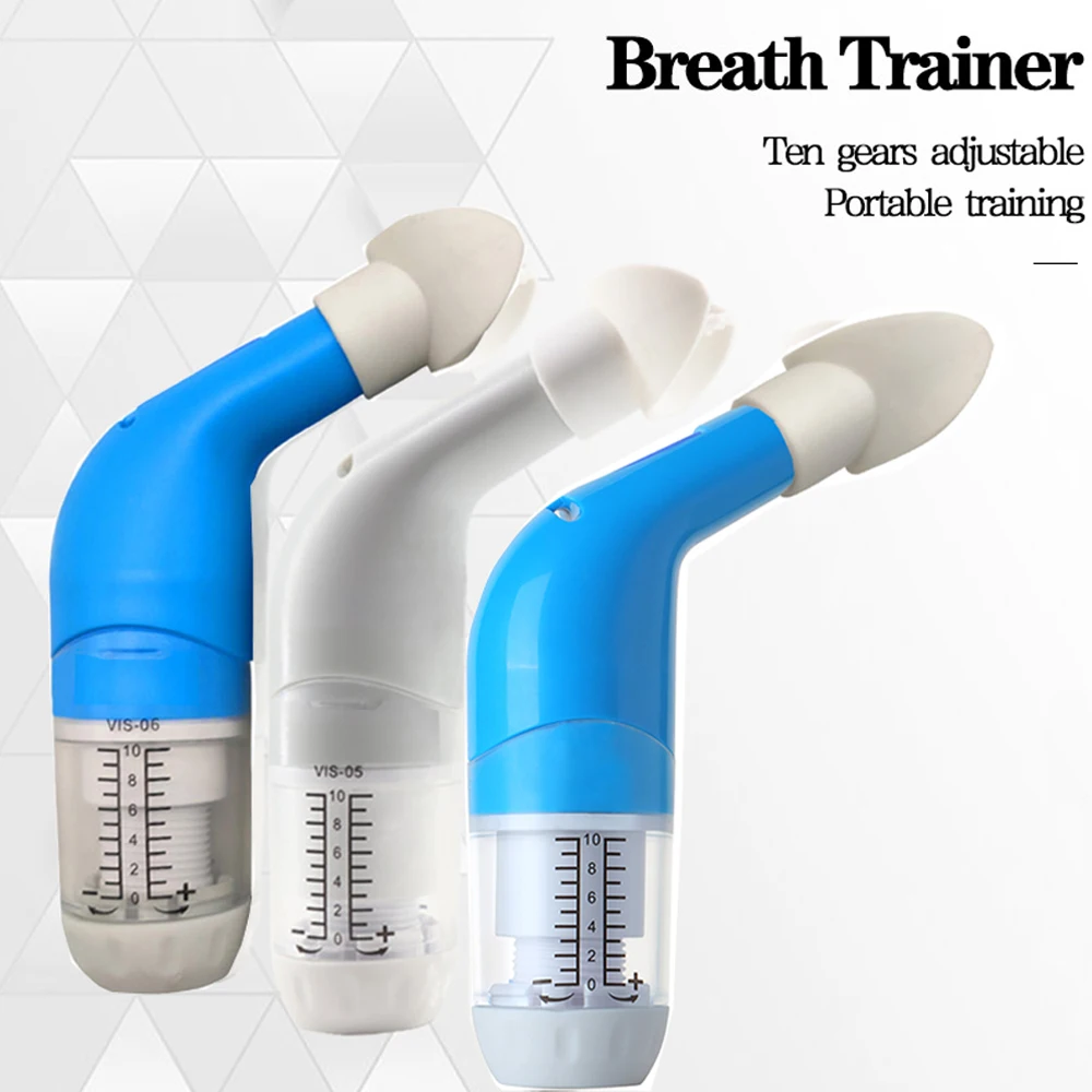 Lung Breathing Trainer Inspiratory Expiratory Muscle Exerciser Drug