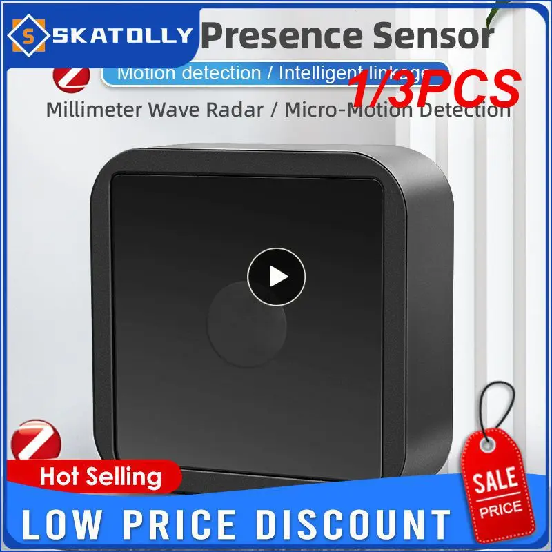 

1/3PCS Tuya WiFi/ Human Presence Sensor mmWave Detection PIR Motion Sensor Smart Life APP Smart Home Security