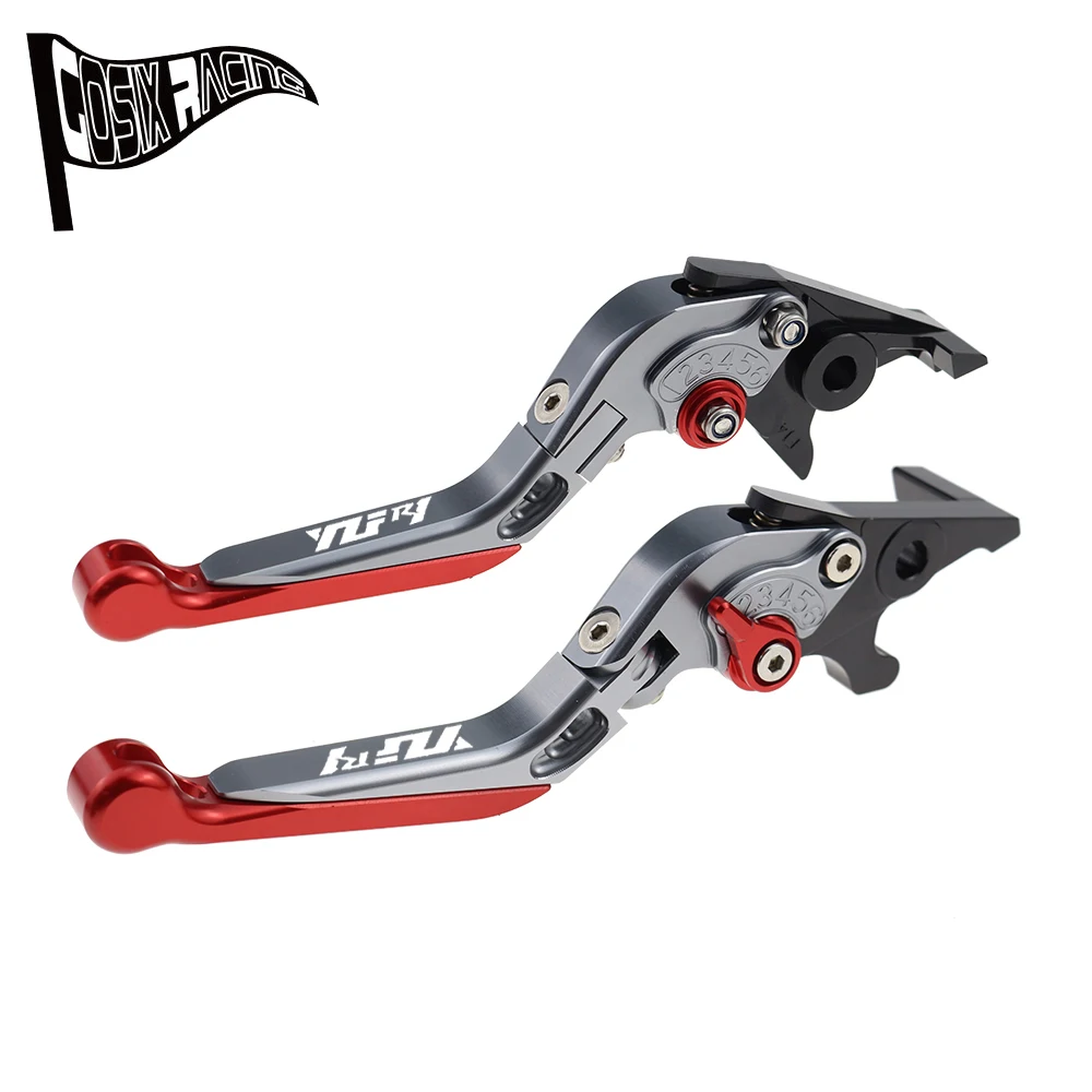 Fit For YZF R1 2002-2003 YZFR1 YZF-R1 Motorcycle CNC Accessories Folding Extendable Brake Clutch Levers Adjustable Handle Set 6