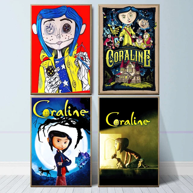 Movie Coraline Poster, Canvas Posters