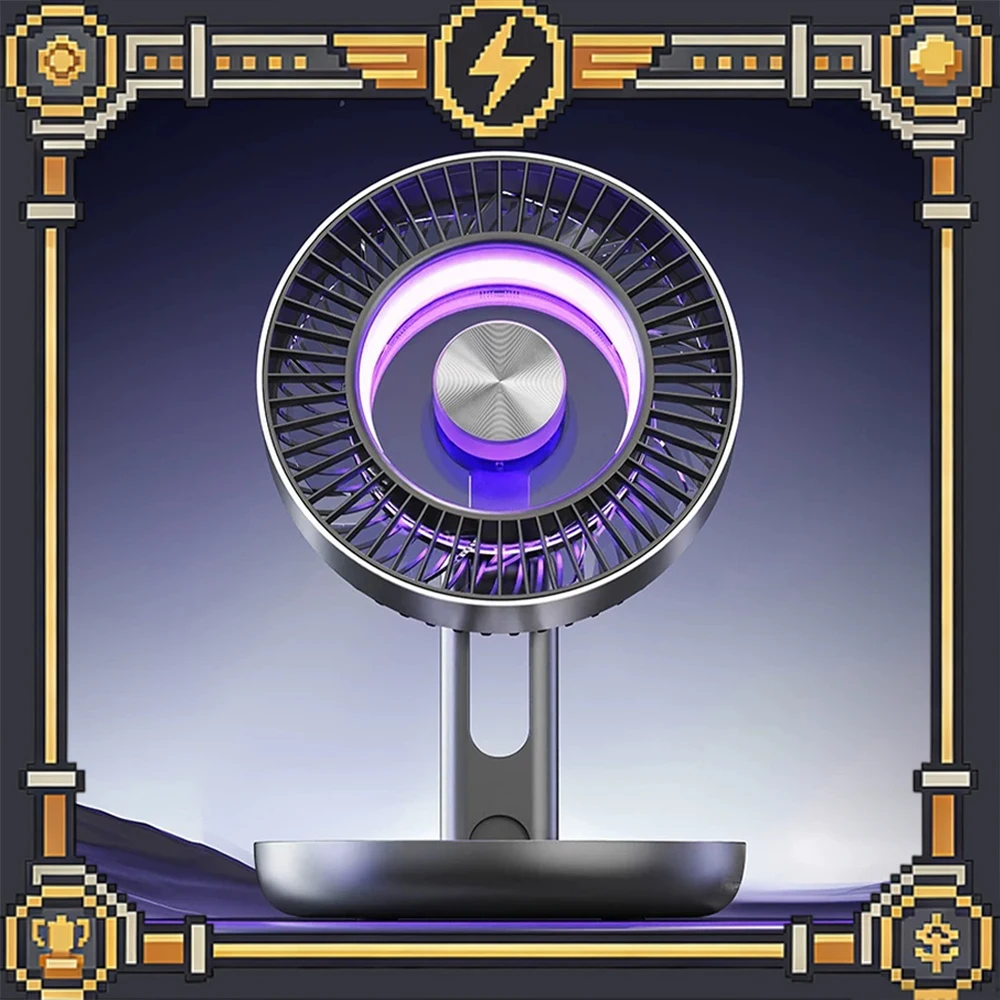 Aler s-13 데스크탑 팬 5단 기어 풍속 조절 데스크탑 소형 팬 멀티 컬러 분..
