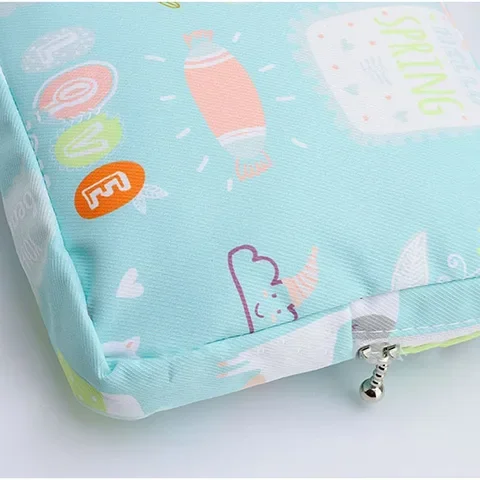 

New Portable Waterproof Tampon Storage Bag Cute Sanitary Pad Pouches Portable Makeup Lipstick Key Earphone Data Cables Organizer