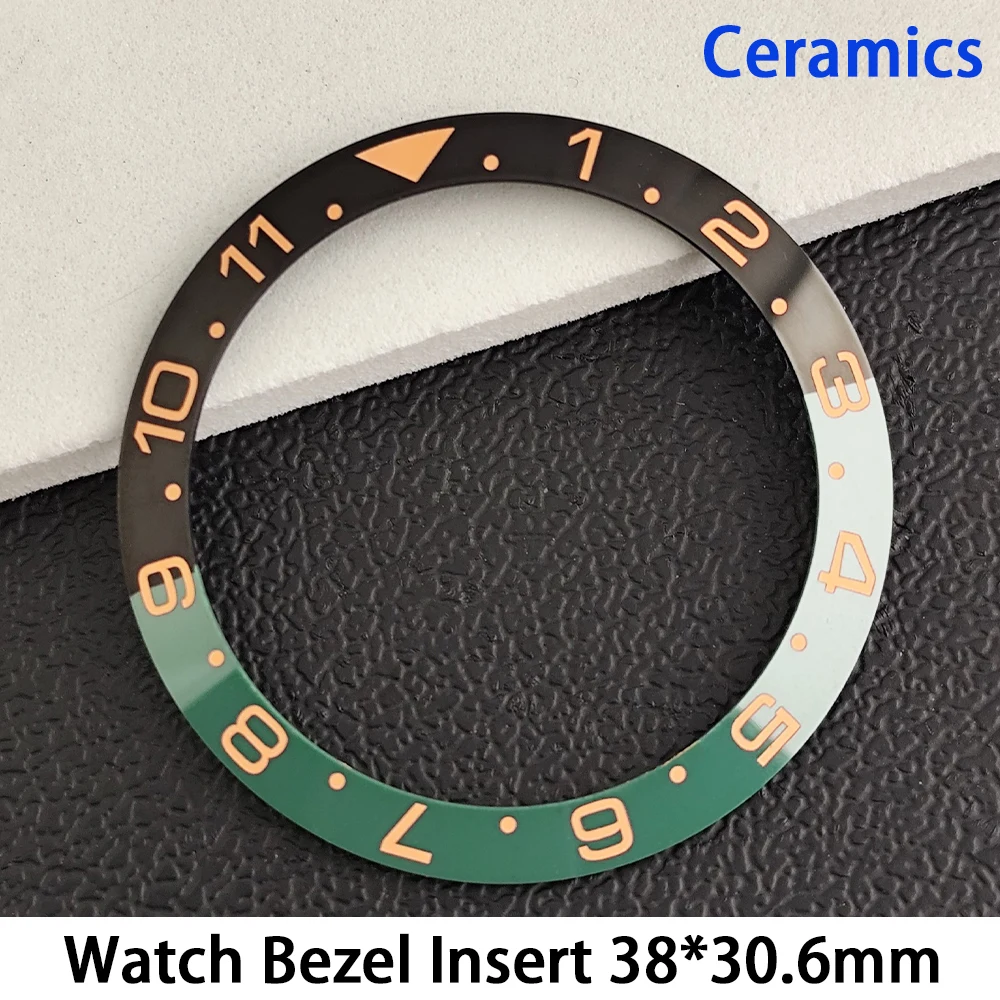 Premium 38mm Sloping Aluminum-Ceramic Bezel Insert