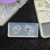 6pcs/box  Letter Sea Shell Flower Nail Acrylic Mold Nail Art Decorations  DIY Silicone Decorated  Nail Art Templates Nails Mould 6