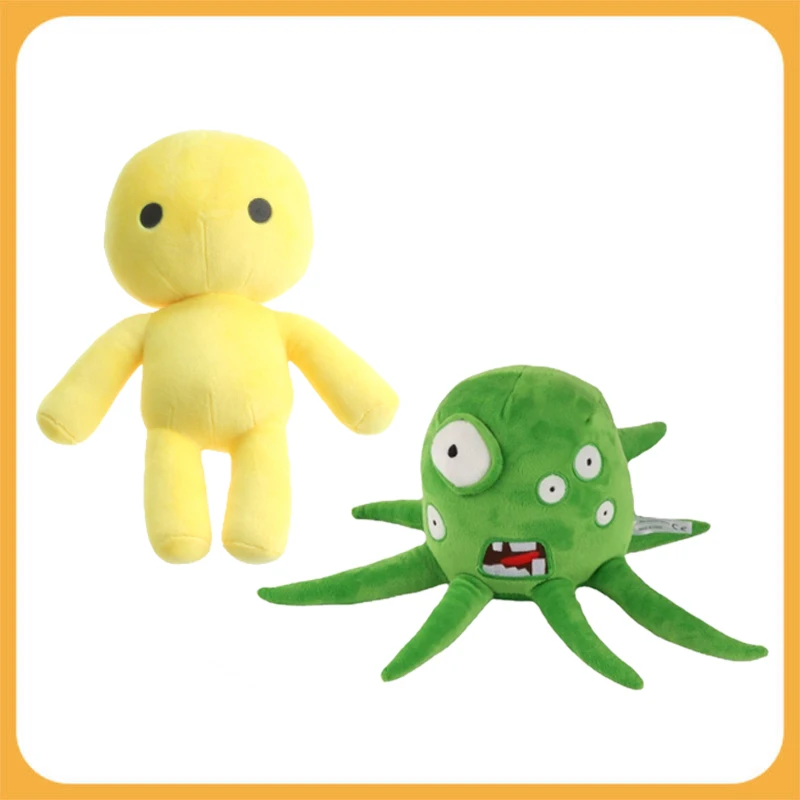 

Wobbly Life Plush Toy Surrounding Steam Game Wobbly Life Monster Doll Cute Plush Throw Pillow Birthday Gift for Kids Friends Boy