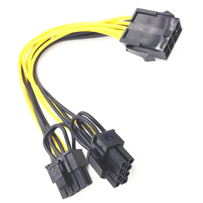 Graphics Card Power Cable CPU8P To 6+2P Power Supply Cable 8P To Dual 8P Cable Computer Host Accessories Computer Peripherals images - 6