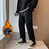 Men Winter Snow Warm Thermal Plush Jeans Male Baggy Thicken Casual Denim Pants Fashion Daily Straight Wide Leg Denim Trousers 3