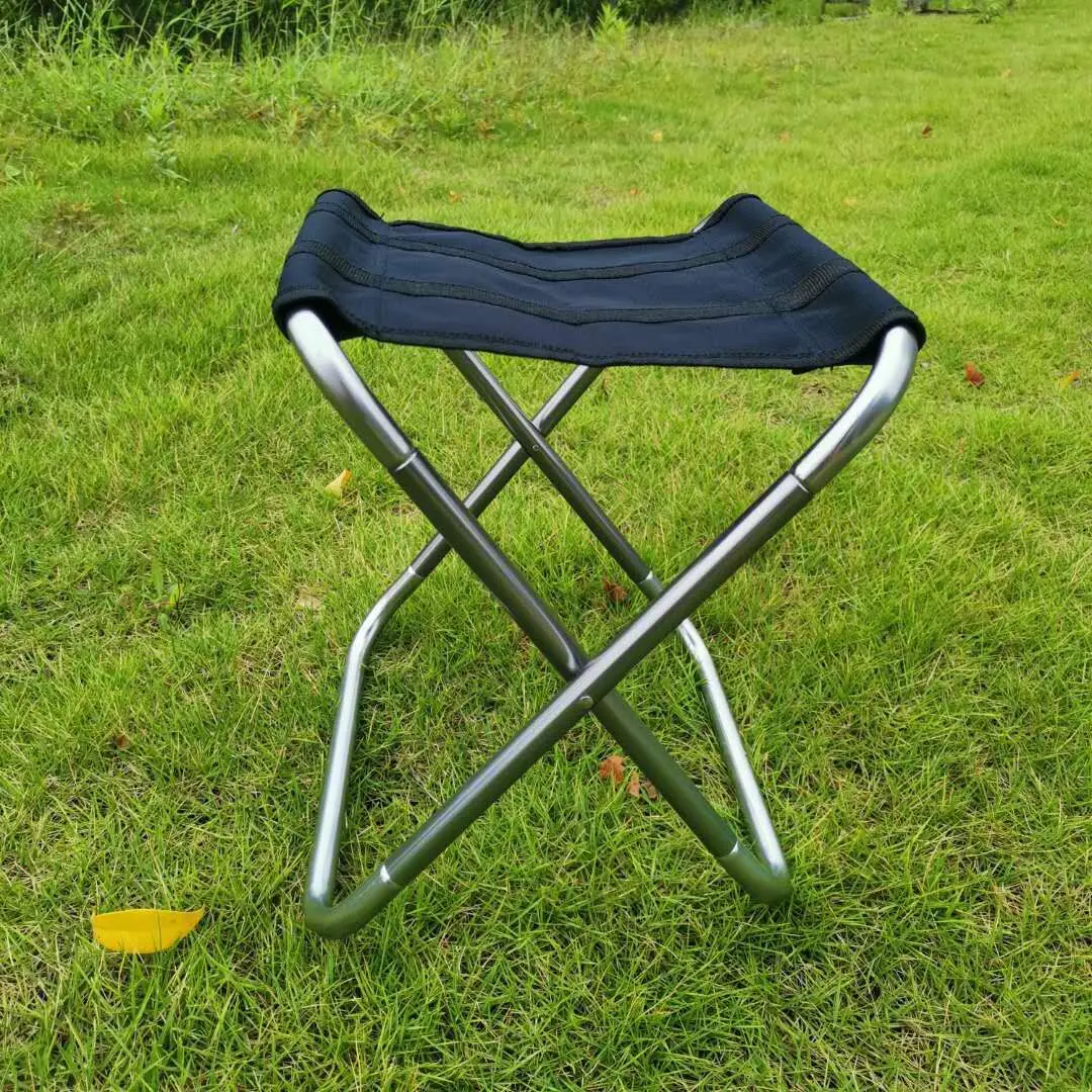 Description Picture 3 of itemOutdoor7075Aluminum Alloy Folding Chair Fishing Chair Barbecue Stool Folding Stool Portable Train Stool Camping Camp Chair