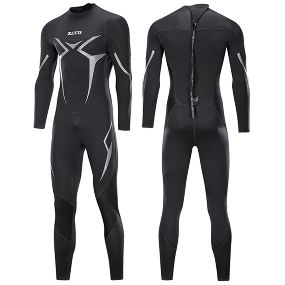 Men Wetsuit 3mm Neoprene Surfing Scuba Diving Snorkeling Swimming Body