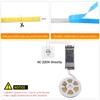 DC 5V 12V 24V COB LED Strip 320 384 480 528LEDs/m High Density Flexible COB LED Tape Light Bar 3MM 5MM 8MM PCB Linear Light 5