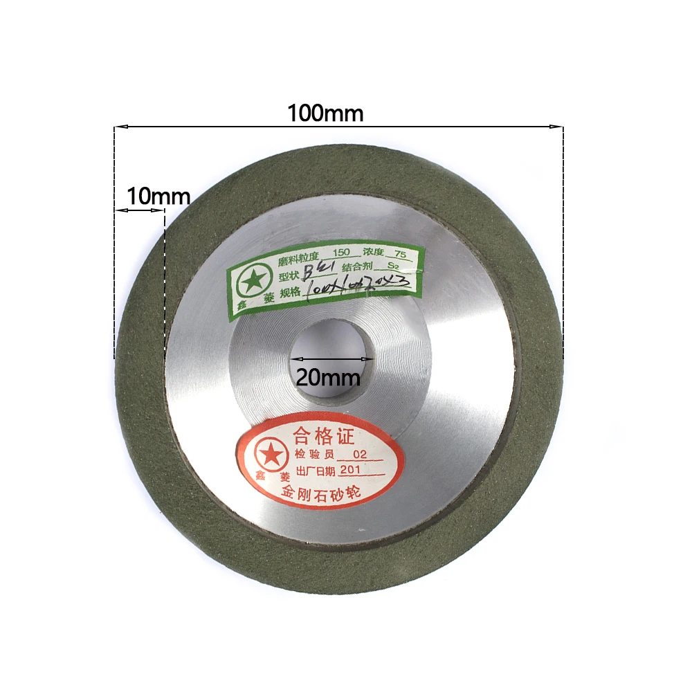 4"/100mm Diamond Grinding Wheel Cup Cutting Disc for Milling Cutter Tool Sharpener Grinder Accessory 1Pc cutting disc,grinding disc,abrasive wheel,grinding wheel