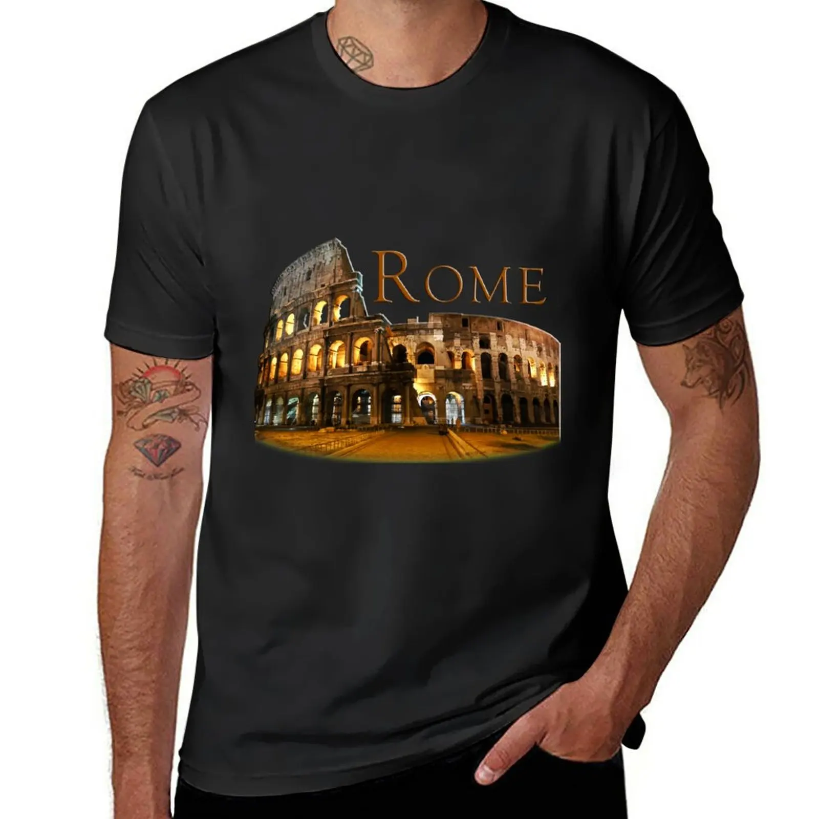 

Rome: The Colosseum T-Shirt plus size tops kawaii clothes mens t shirt graphic