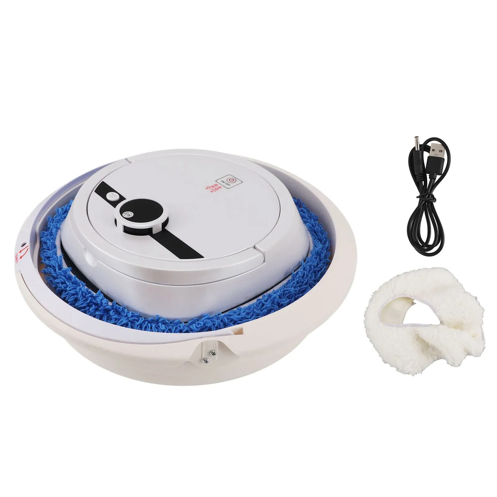 

Robot Vacuum Cleaner Automatic Floor Mopping Robot Intelligent Floor Cleaning Robot White for Various Ground Conditions White