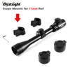 Riflescope 3-9x40 Rifle Sniper Scope Red or Green Illuminated Optical with Mounts Mil Dot Fit Free Crosshair 6