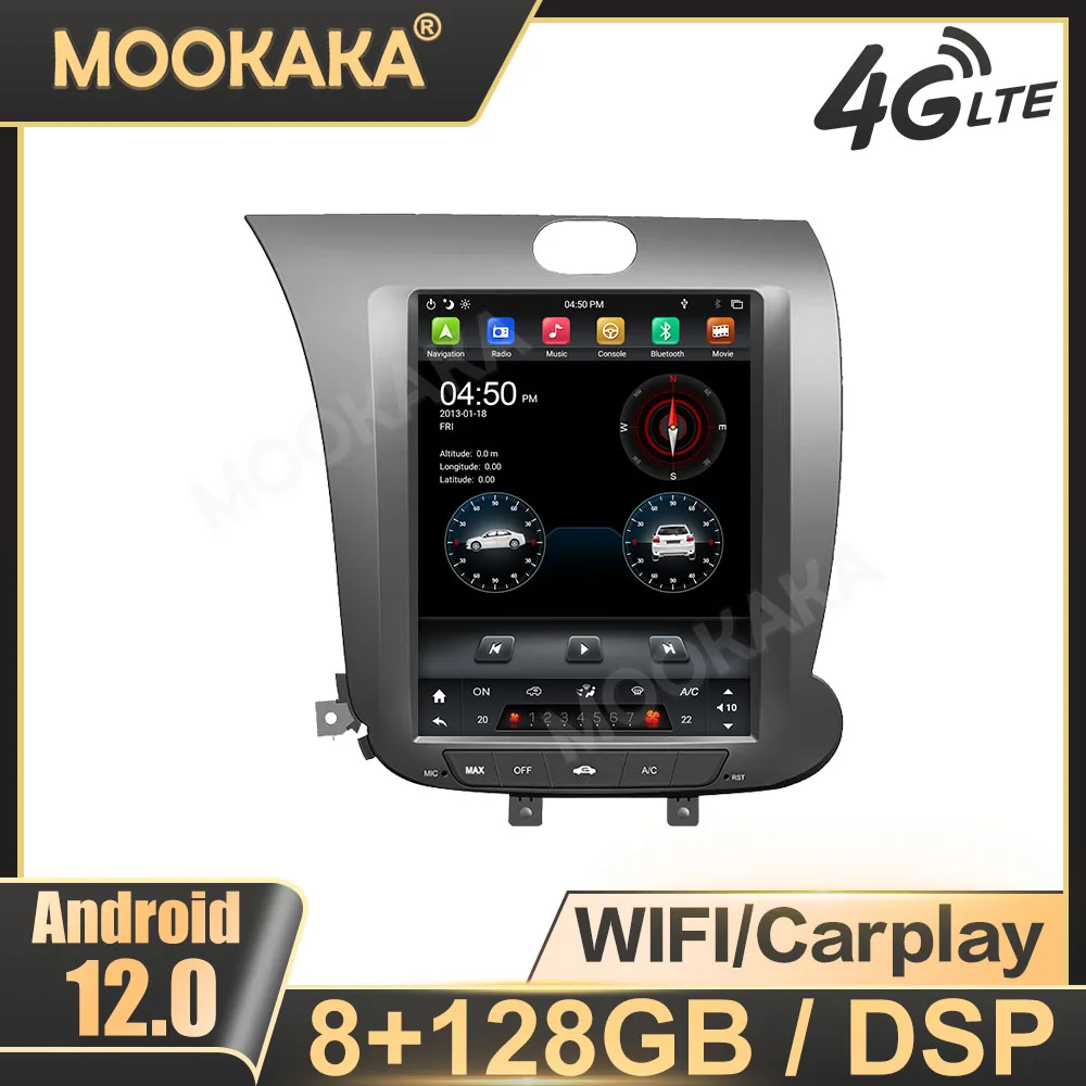 

Car Radio Carplay Android For Kia Cerato K3 Forte 2013-2016 GPS Navigation Multimedia Player Touch Screen Stereo Head Unit