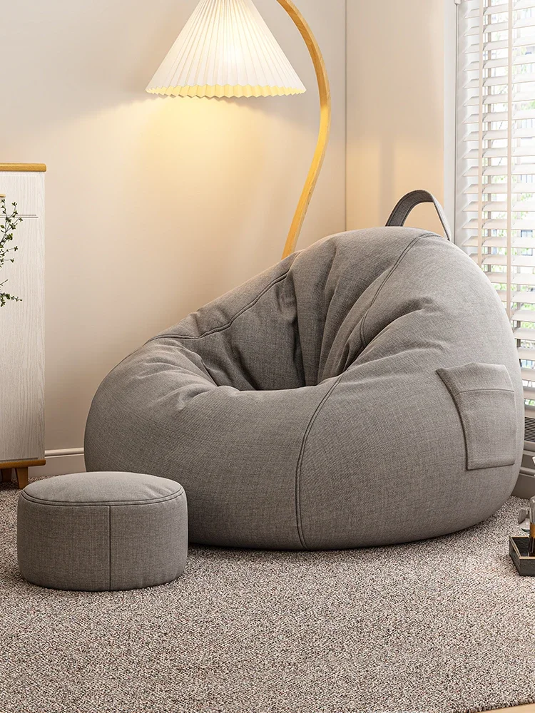 Comfortable Lazy Sofa Beanbag for Small Homes with Sleeping and Lying Cushions in Bedroom, Tatami, Balcony and Bay Window