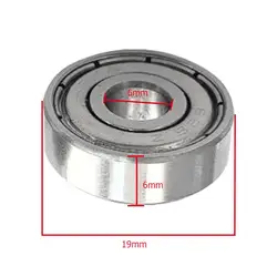 High-Quality Deep Groove Miniature Ball Bearings - 10-40Pcs - 20Pcs (626zz)