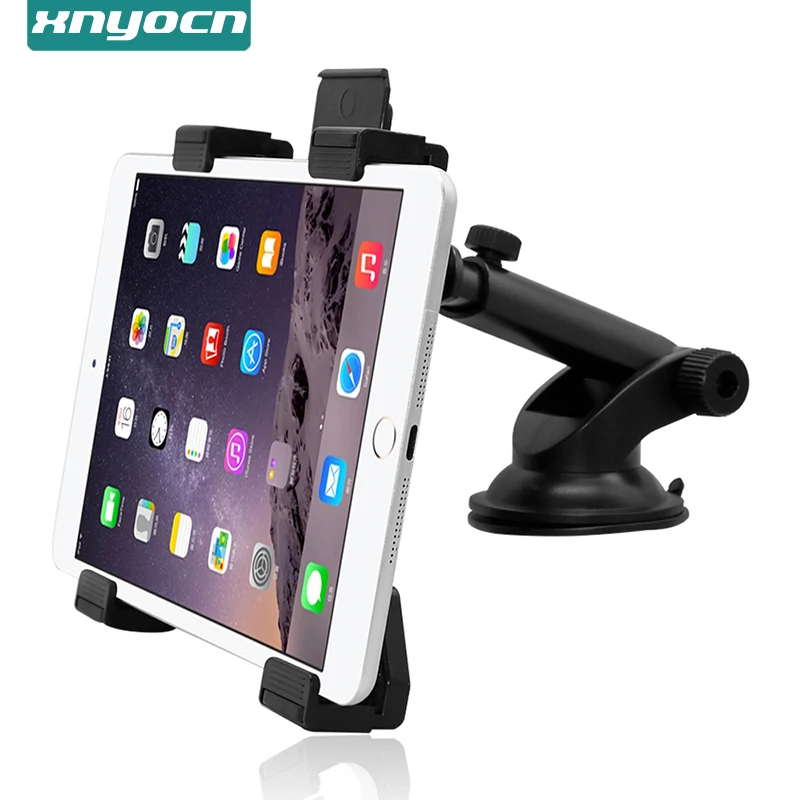 Tablet Holder Universal Car Windshield Suction Tablet Mobile Phone Mount Stand 10.5-20cm Width Adjustable For Ipad/Iphone/Samsung Tab