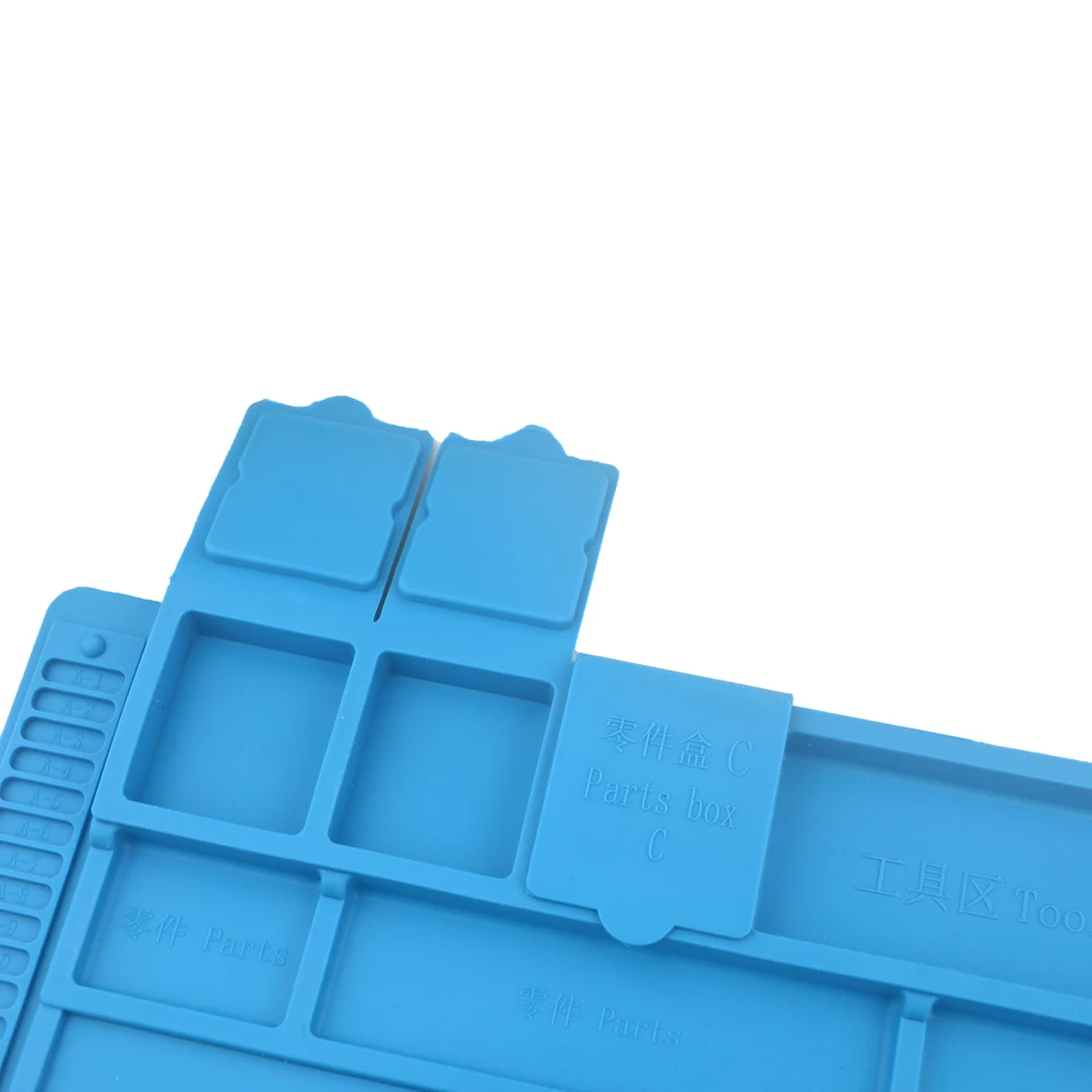 حصيرة عمل سيليكونية مغناطيسية ملائمة للهاتف، ومحطة...