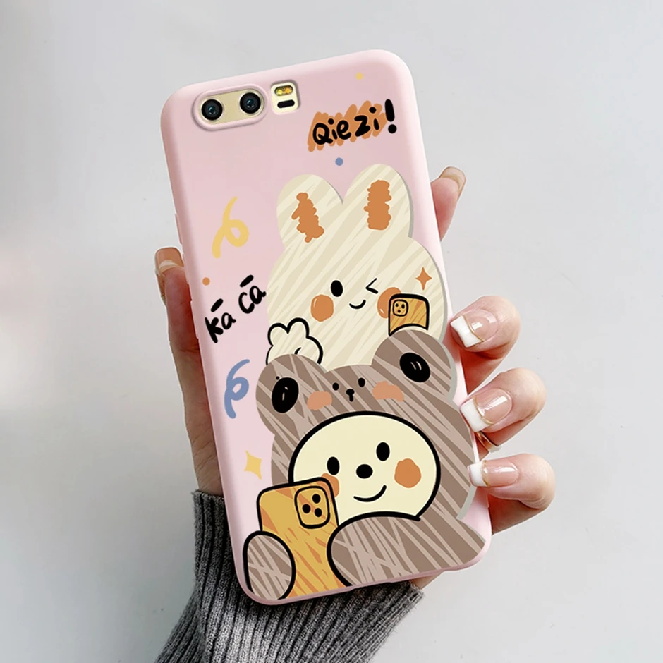 Soft Silicone Cute Patterned Shockproof Back Cover - Fashion Cartoon Design Candy Case
