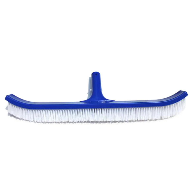 

18 Inch Blue Swimming Pool Brush Handle Clean Brush Pool Wall Brush Swimming Cleaning Tools Cleaning Equipment
