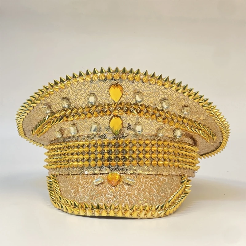 

Hat for Adult Christmas Music Festivals Military Hat Carnival Hat
