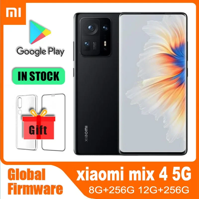 

Redmi Xiaomi MIX 4 zoom 8+256 120w Wireless50W Qualcomm Snapdragon 888Plus MIUI12.5 Full screen Curved screen