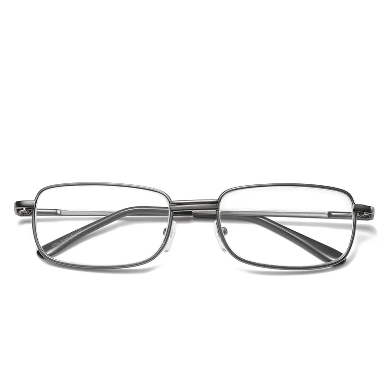 Shatar 2023 New Crystal Reading Glasses For Men\'s And Women\'s Presbyopia Mirror Spring Feet Metal Frame Durable High-Quality