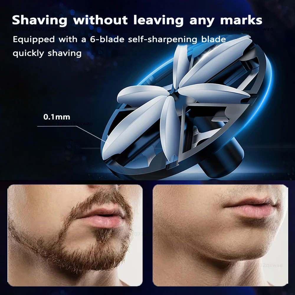 Mini Electric Shaver Pocket Size Electric Shaver for Men Rechargeable Portable Powerful Waterproof Razor for Men electric shaver