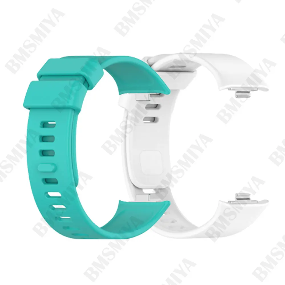 Set of 2 Breathable Silicone Sport Watch Straps - Universal Fit