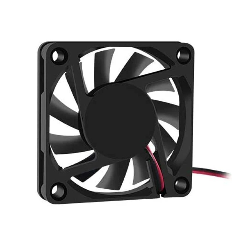 4Pcs 60x60x10 mm DC 12V 6010 Brushless Cooling Fan Replacement Ball Bearing 60mm Fans for Cooling DIY PC Computer Case