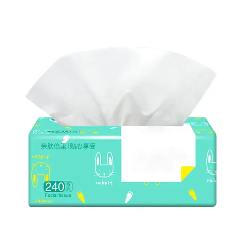 1Pack 240Sheets/pack Toilet Paper Bulk Bath Tissue Bathroom Soft 4Ply