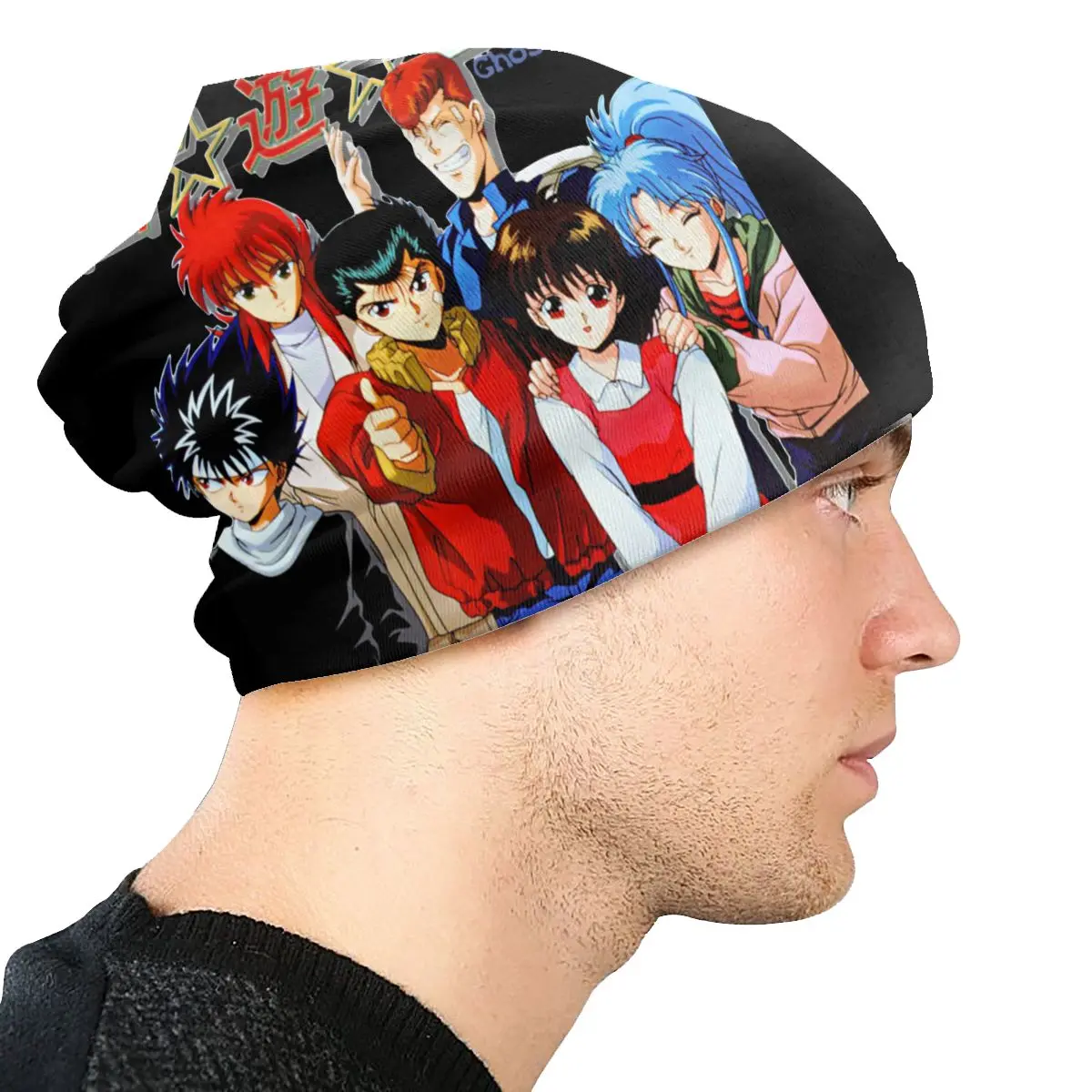 Yu Yu Hakusho Gang Anime Bonnet Hat 