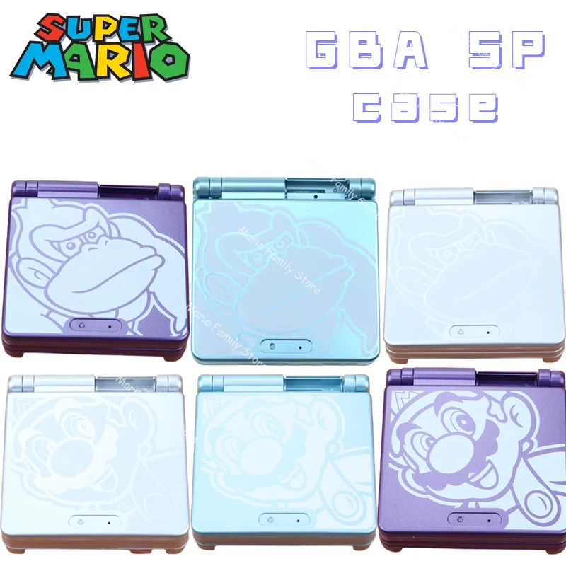 Super Mario Bros Custodia Shell Per Nintend Gameboy Advance Sp Gba Sp Shell Anime All-Inclusive Custodia Di Ricambio Anti-Caduta Shell