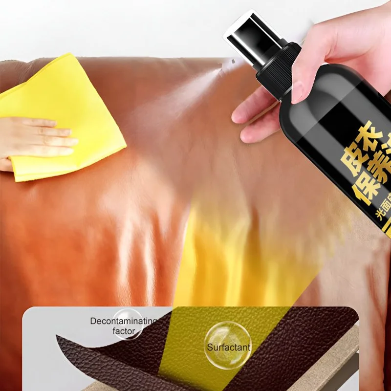 1/2/4PCS Leather Care Oil Universal Leather Cleaner Care Oil Bag Cleaner Decontamination Jacket