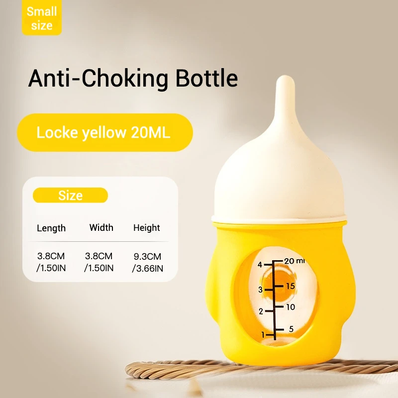 Small Pet Feeding Bottle Newborn Pet Nursing Water Milk Drinking Bottle Animal Drinking Tool 20ml Pacifier Accessaries