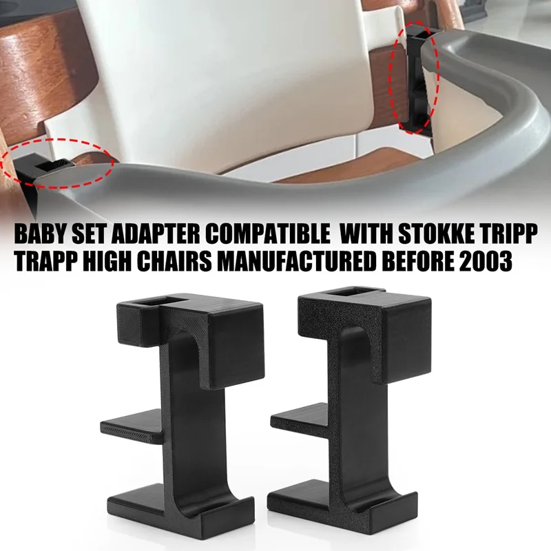 ABS Baby Chair Set Adapter Compatible for Stokke Tripp Trapp High Chair before 2003