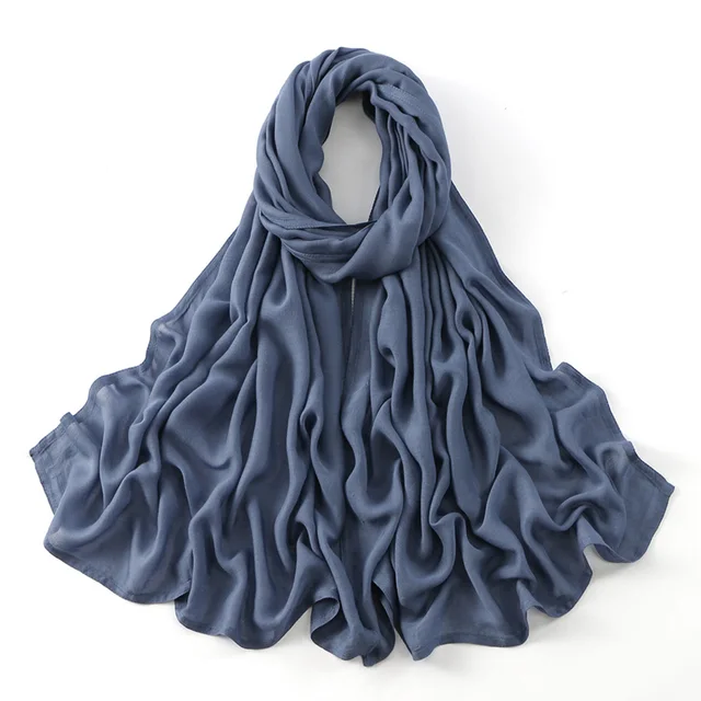 185*75 cm musulman Modal Hijab rayonne coton châles pour femmes mince plaine écharpe grande taille foulard islamique Turban bandeau