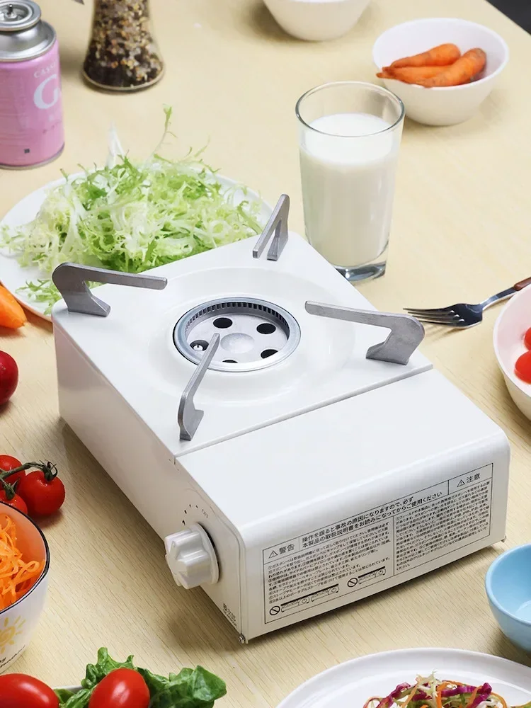 Camping Gas Cooktop Portable Barbecue Camp Stove Home Appliance Gas Stove 1 Burner Camping Accessorie Butane Liquefied